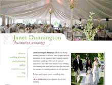 Tablet Screenshot of janetdunnington.com